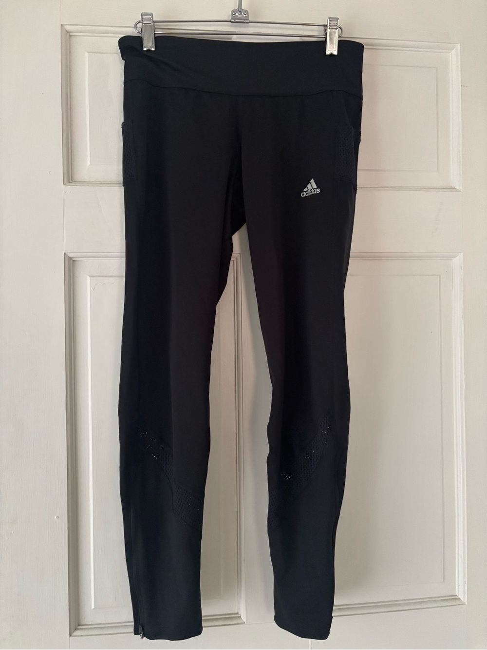 adidas Black Performance Leggings with Logo